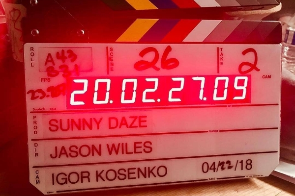 Filming ‘Sunny Daze’