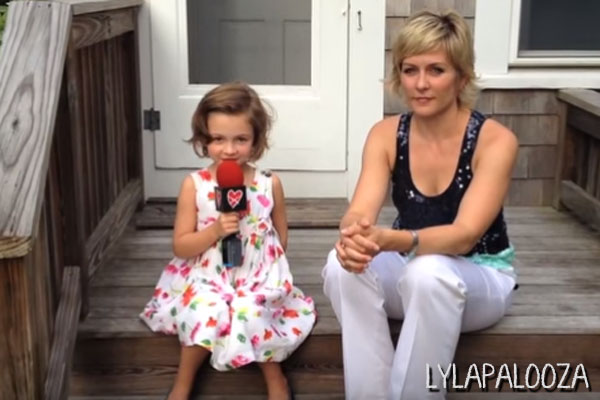 Lyla interviews Amy Carlson (aka Mom)
