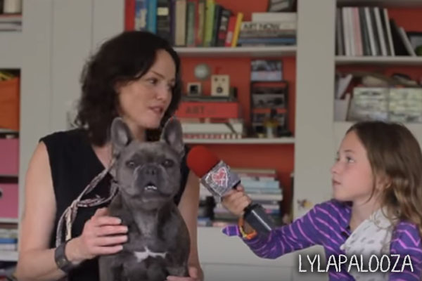 Lyla interviews Jorja Fox