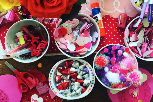 Crafting for Valentines